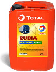 Масло моторное Total RUBIA Polytrafic 10W40 