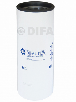 DIFA 51125, Фильтр масляный