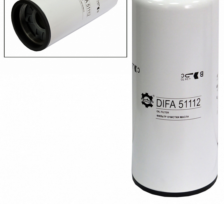 DIFA 51112, Фильтр масляный